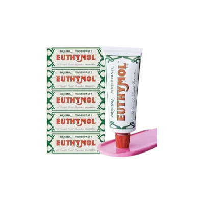 EUTHYMOL Original Toothpaste (Pack of 5, 3.7fl oz Each)